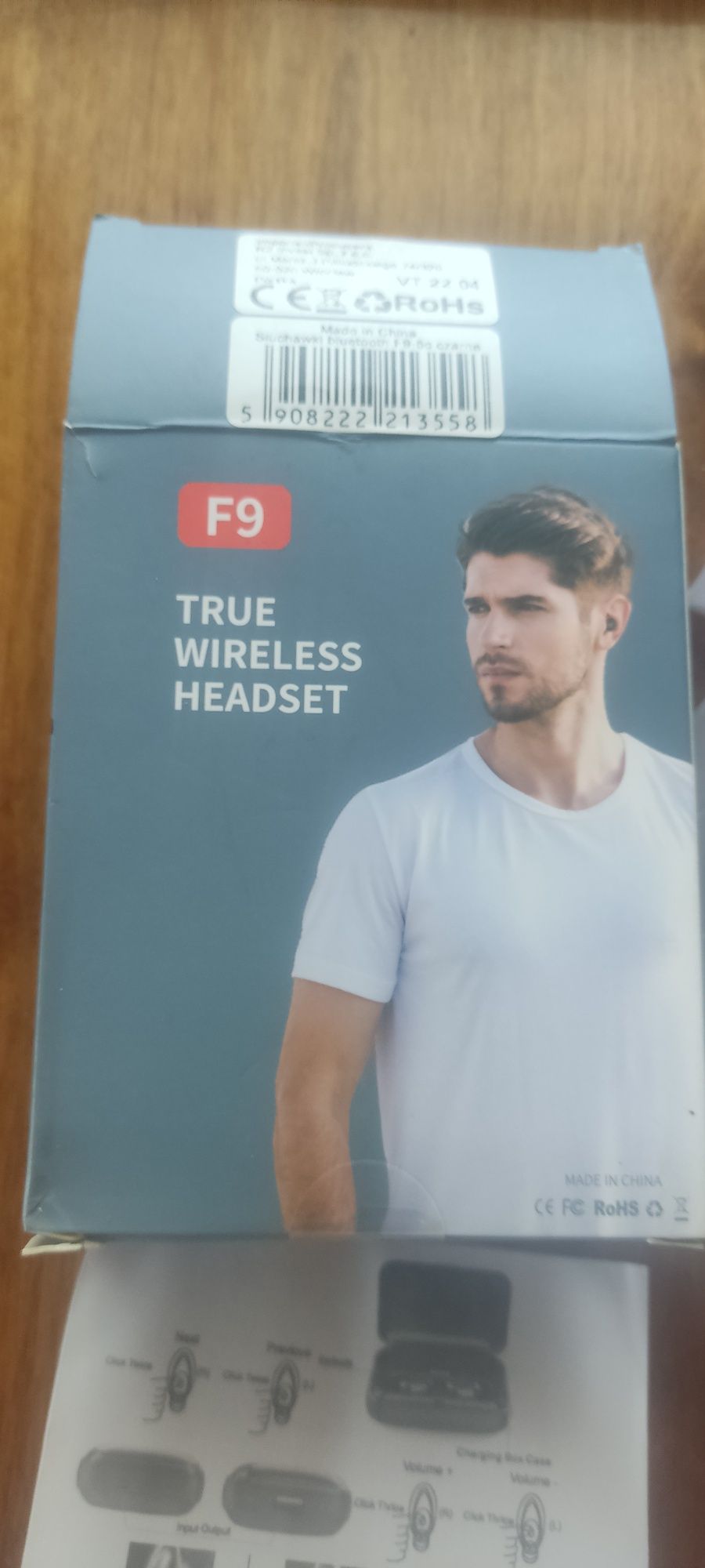 Słuchawki TWS V5.1 F9