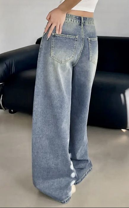 Super spodnie Baggy szerokie nogawki rozmiar xs