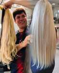 Cabelo natural - extensão de cabelos