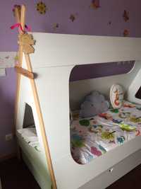 Vendo fantastica cama para criança modelo  Tipi da marca minihome +