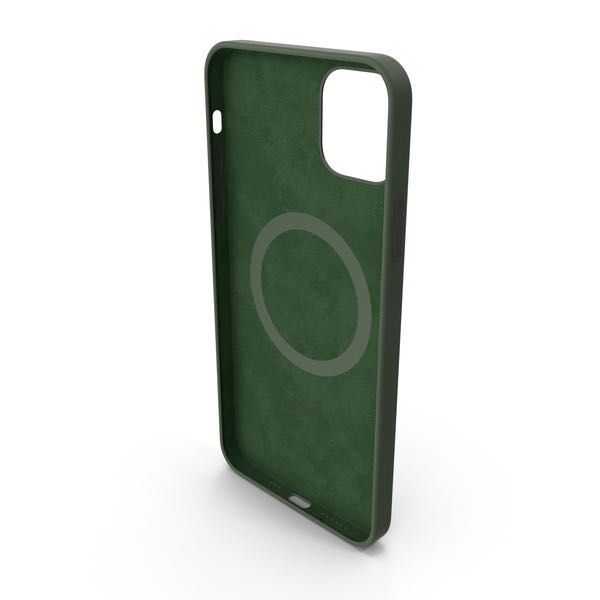 Z829 Capa Original Silicone Case com Magsafe iPhone 12 & 12 Pro Verde