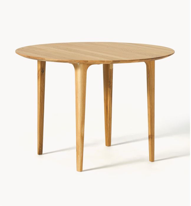 Stół do jadalni z drewna dębowego Archie