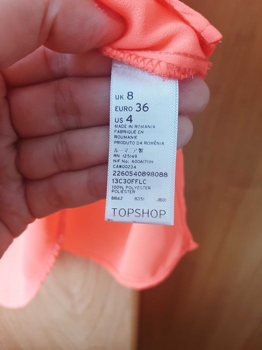 Sprzedam w stanie idealnym piękną bluzkę TopShop w rozm. 36.