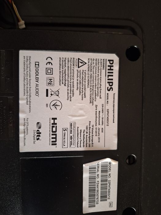 Motherboard tv philips 32pht4503/12