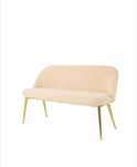 Sofa 2 osobowa boucle Teddy Light rose