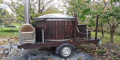 Sprzedam mobile jacuzzi bania ogrodowa