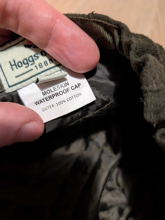 Мужская кепка- жиганка из молескина Hoggs, размер 57(S/M).