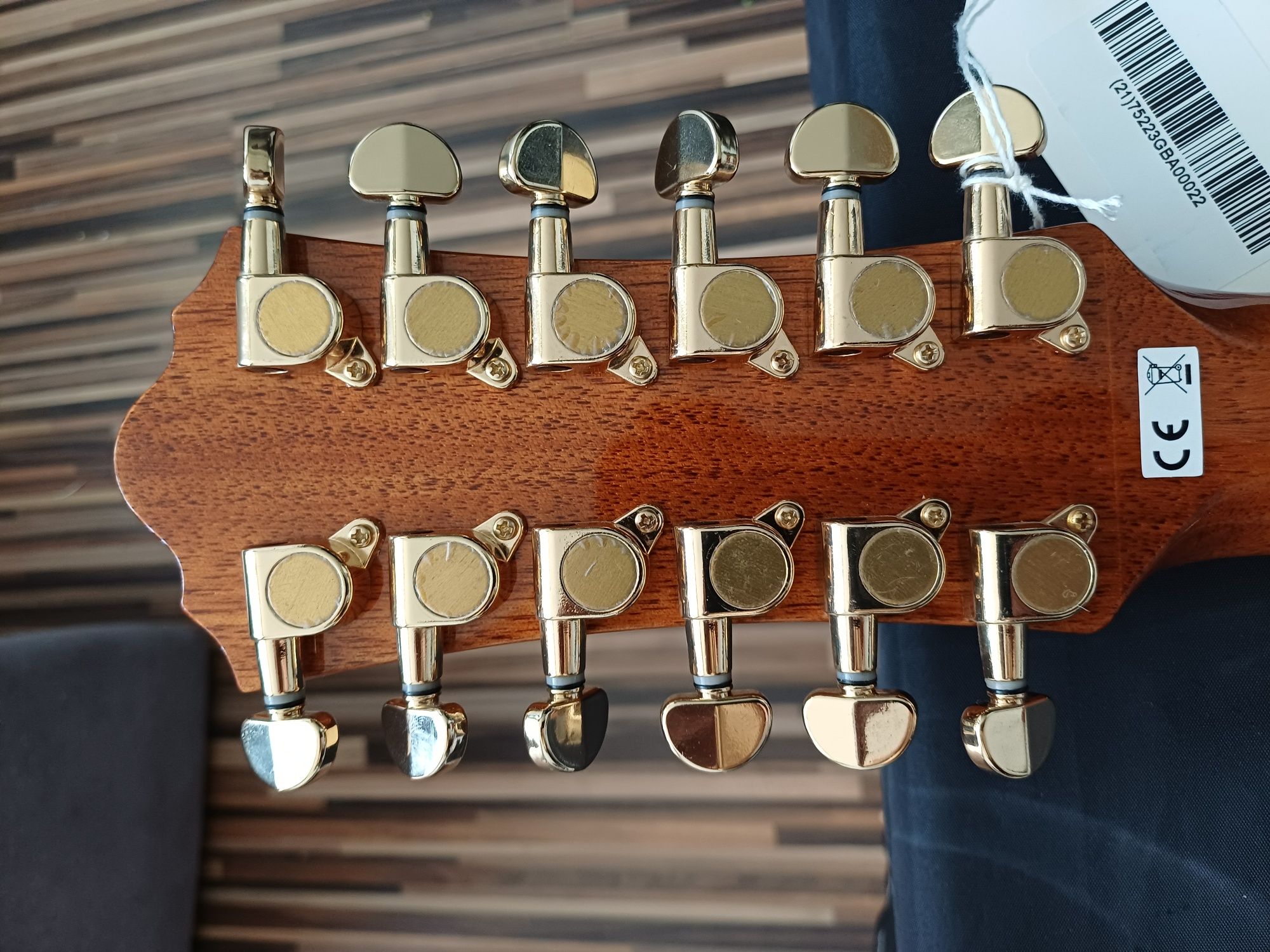 Harley Benton Custom Line CLJ‑412E NT – 12‑strunowa gitara