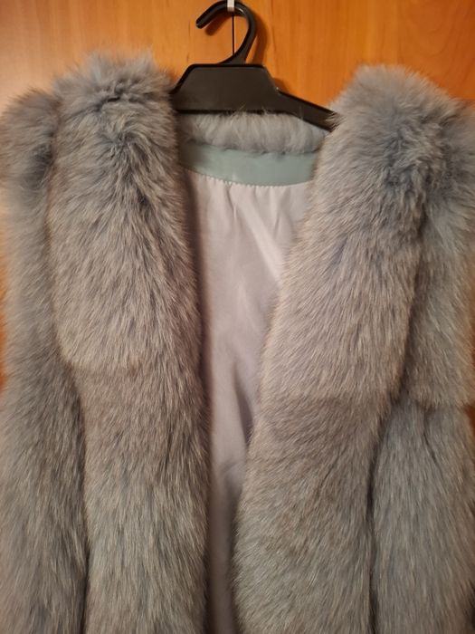 Kamizelka z futrem
