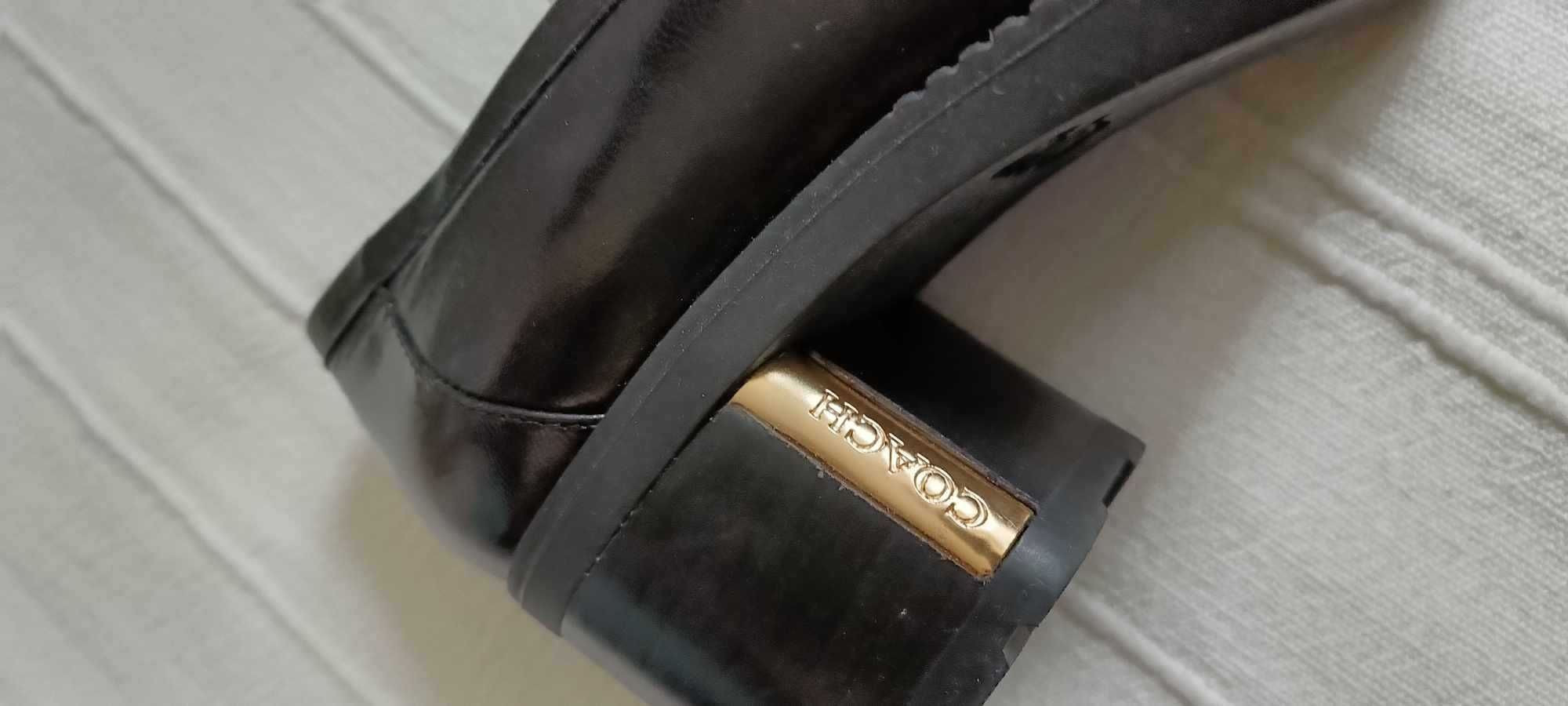 Buty czarne mokasyny damskie