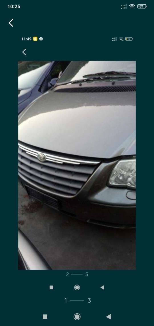 Крайслер вояджер Chrysler Voyager розборка 2005 - 2008 рік