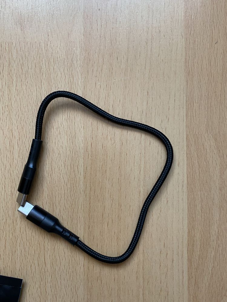 Kabel usb c - usb c 30 cm Car Apple Android Auto