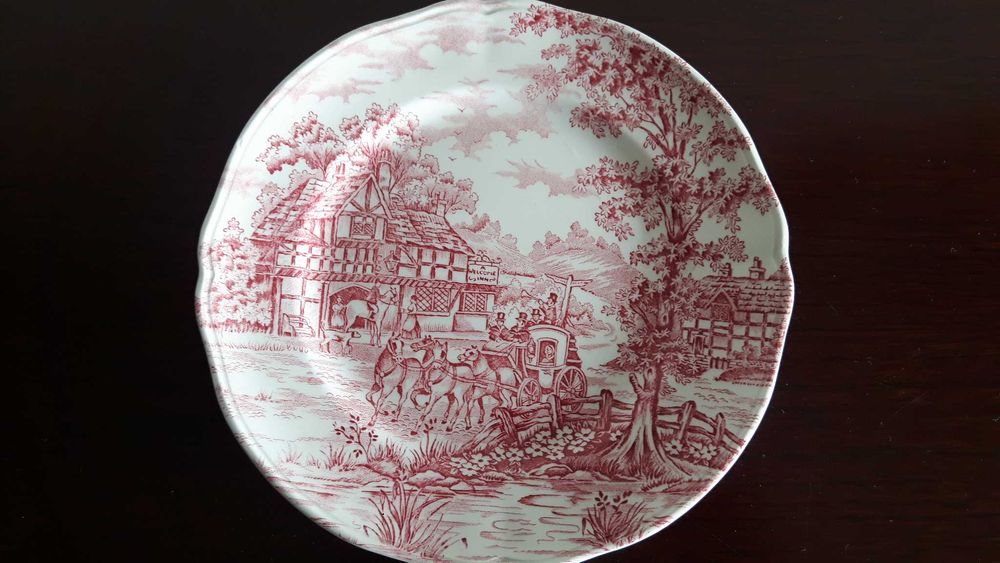 Prato Porcelana Inglesa Meakin - Coaching Days