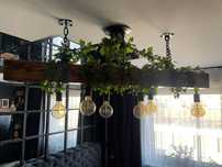Lampa “belka” drewniana