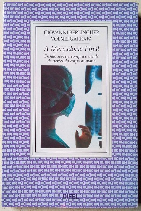 Livro "Ensaio sobre a compra e venda de partes do corpo humano"