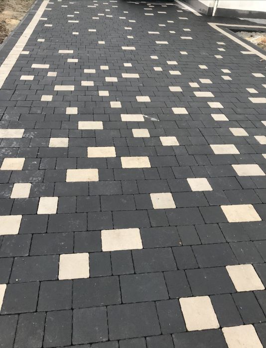 Бруківка Плитка тротуарна Блоки з відсіву