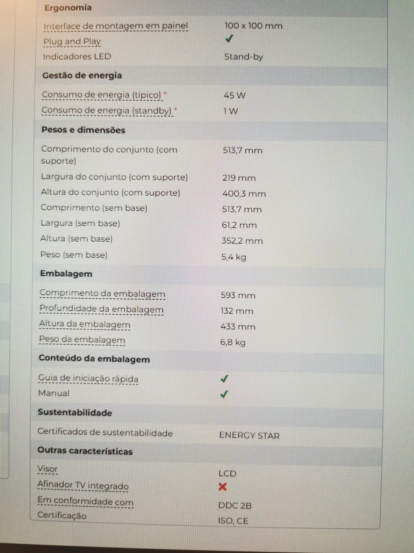 Monitor Samsung 22"