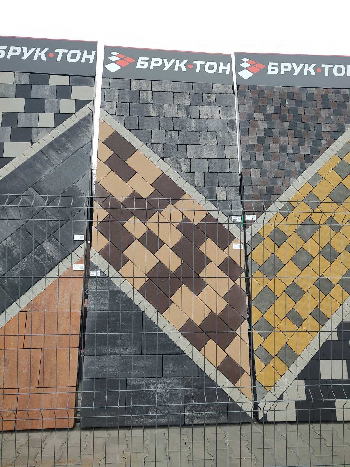 Бруківка БРУК-ТОН...Бардюр/Поребрик садовий/ЕКО-решітка/L-стінка