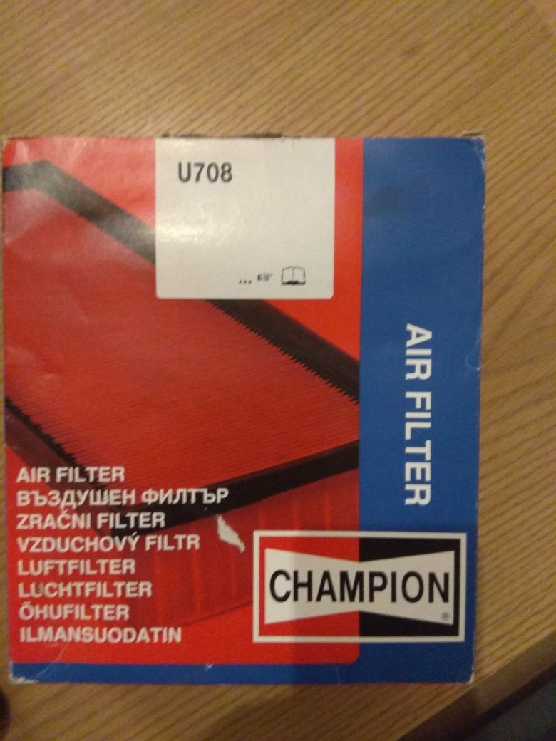 Filtr powietrza Champion U708 -CAF100708P