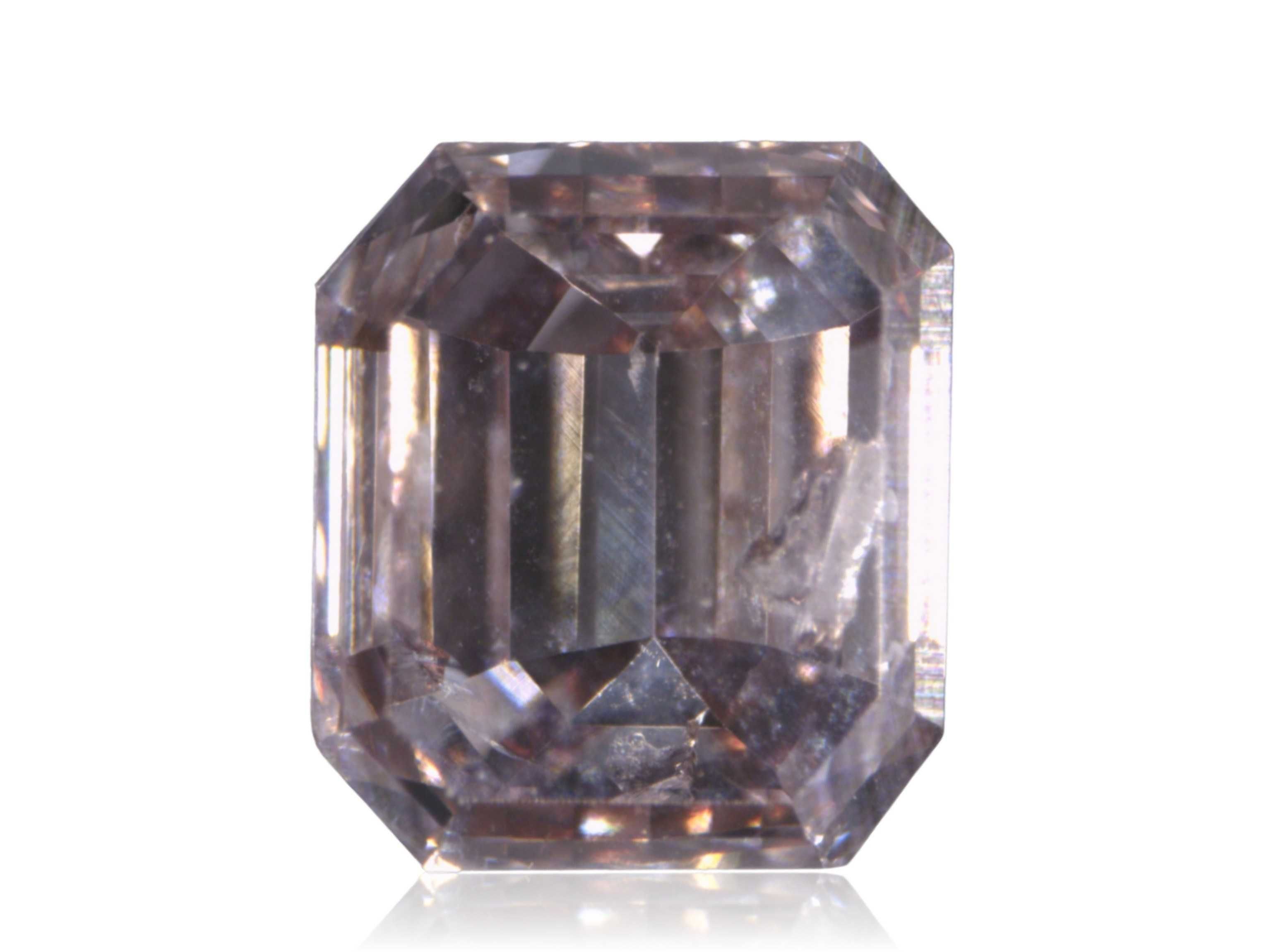 Naturalny Diament 0.18ct Brązowy Emerald I1