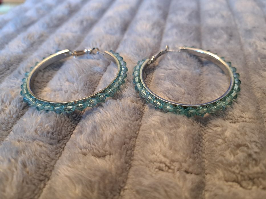 Nowe kolczyki kółka