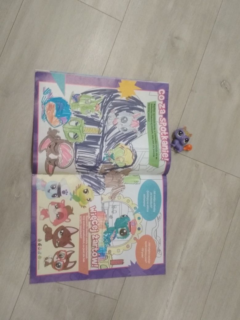 Littlest Gazetka Pet Shop zakątek zwierzątek +figurka
