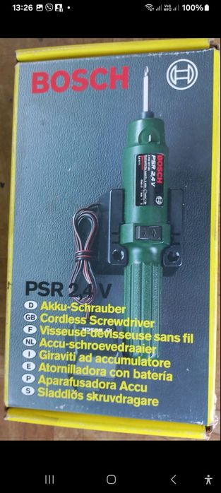 Викрутка на акамуляторі .