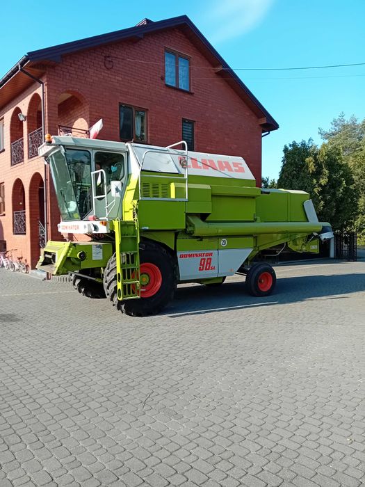 Claas dominator 98 SL hydrostat Heder C 360 cały w oryginale stan bdb