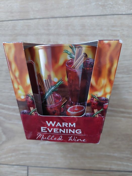 Świeca zapachowa świąteczna grzane wino