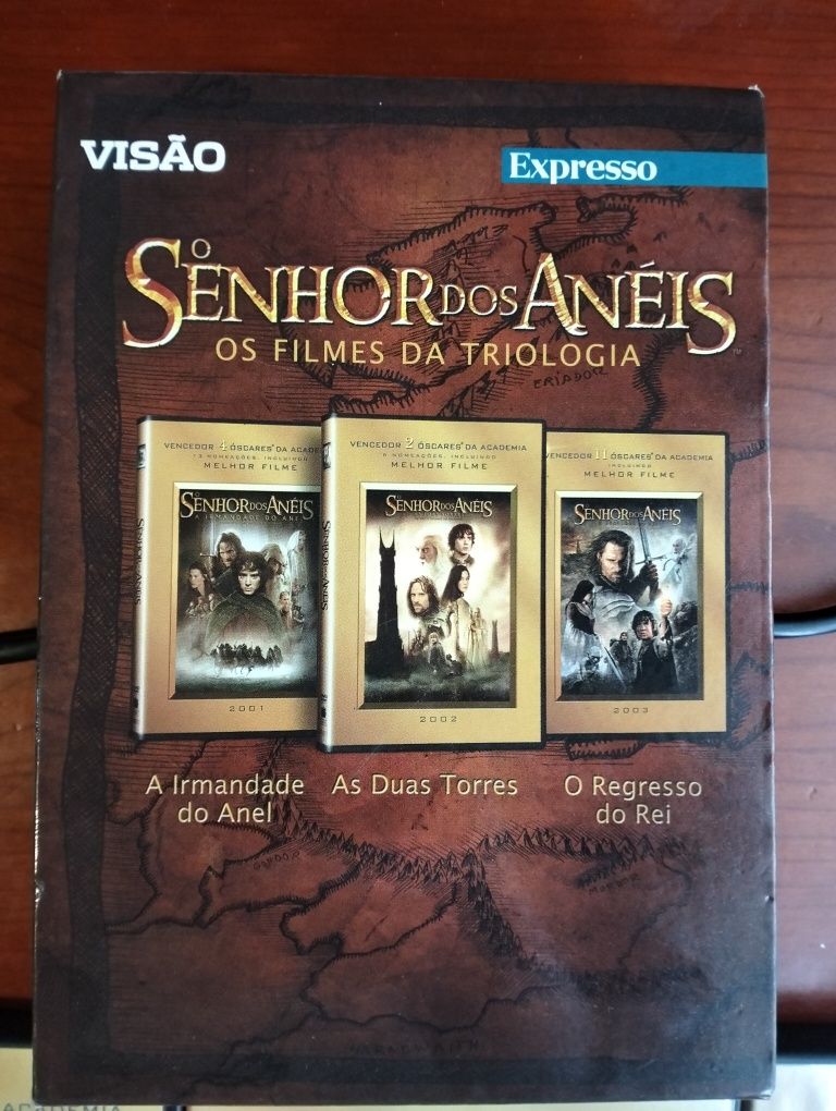 Trilogia Senhor dos Anéis (DVD's duplos)