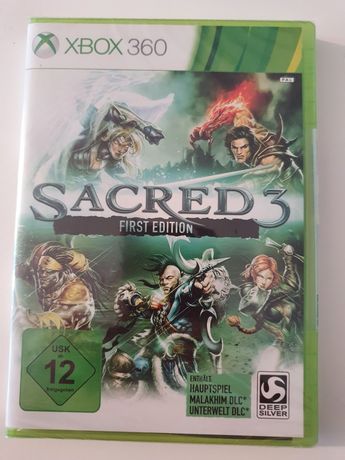 Oryginalna Gra Sacred 3 First Edition folia Xbox 360