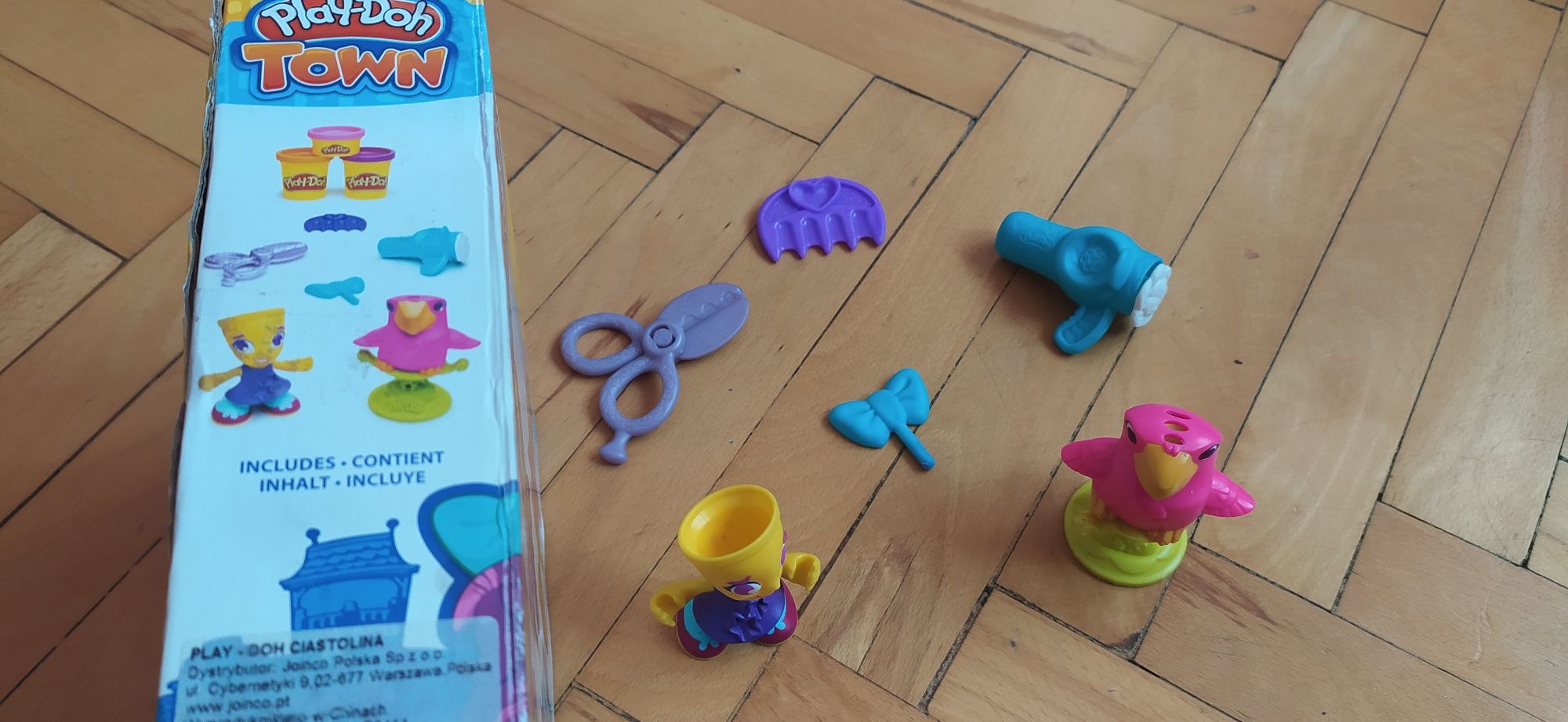 Playdoh town fryzjer, do ciastoliny