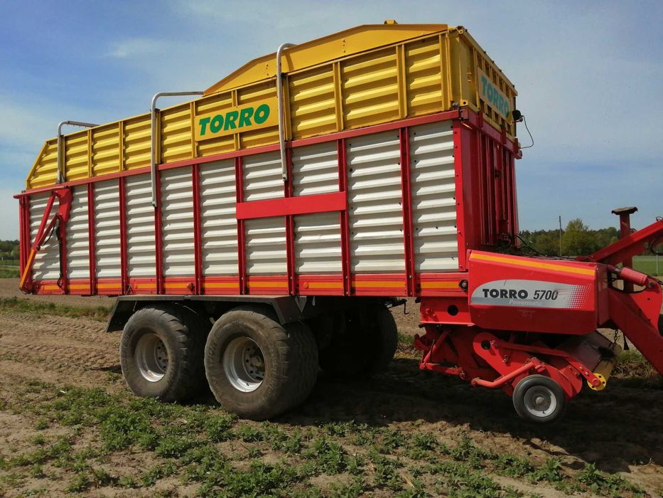 Pottinger TORRO 570 przyczepa samozbierająca