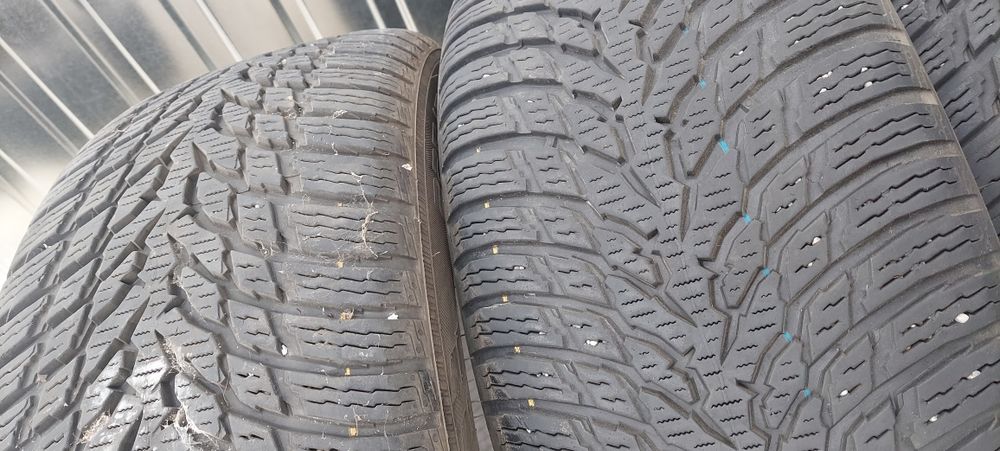 Opony zima Nokian 225/50/R18 4szt, oraz KHUMO 185/65/15r na stalówkach