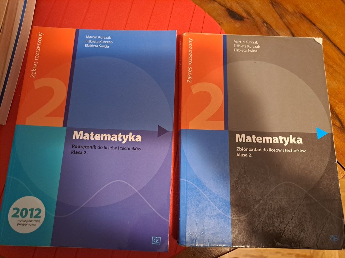 Podręcznik i zbiór zadań Matematyka klasa 2  Kurczab