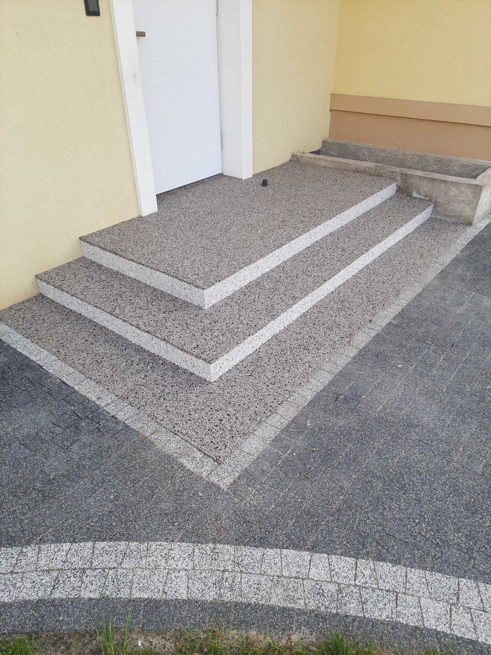Remont renowacje balkonu tarasu. Hydroizolacja. Dywan kamienny. Żywica