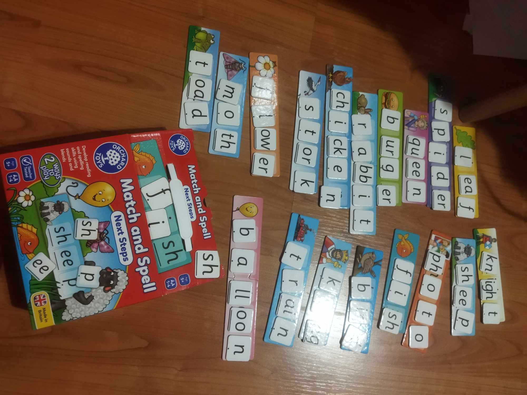 Gra Orchard Toys Match and spell next steps