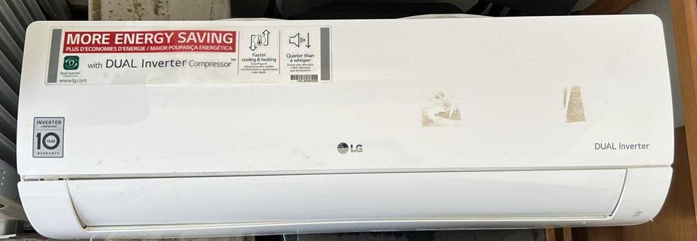 Ar Condicionado LG Dual Inverter 14000 BTU – unidade interna e externa
