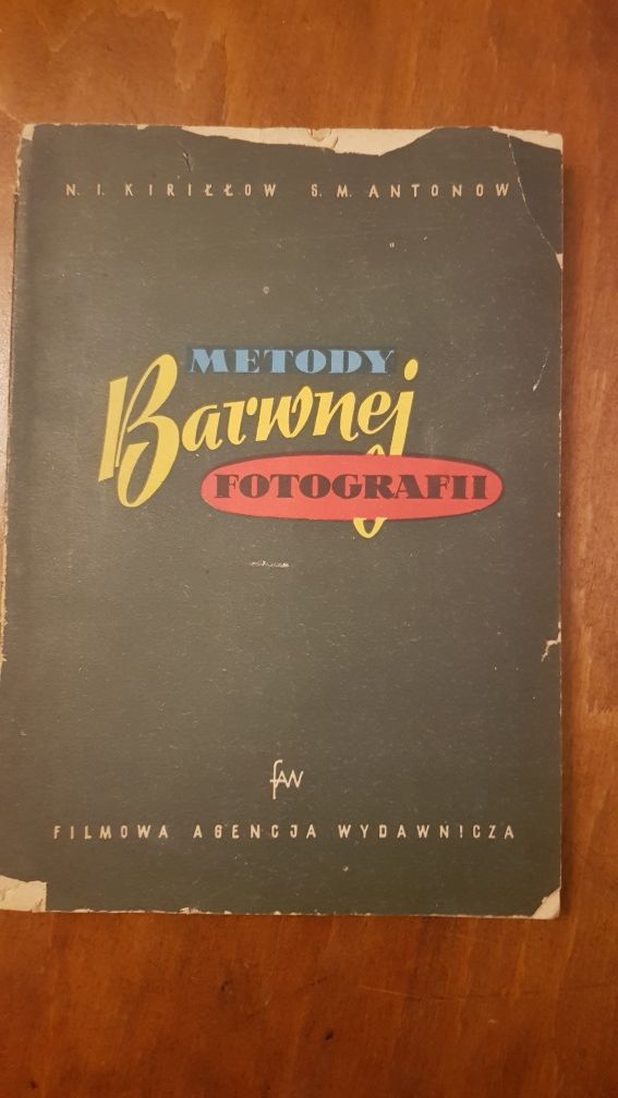 Zestaw 4x Fotografia Płażewski Falkowski krajoznawcza Metody barwnej