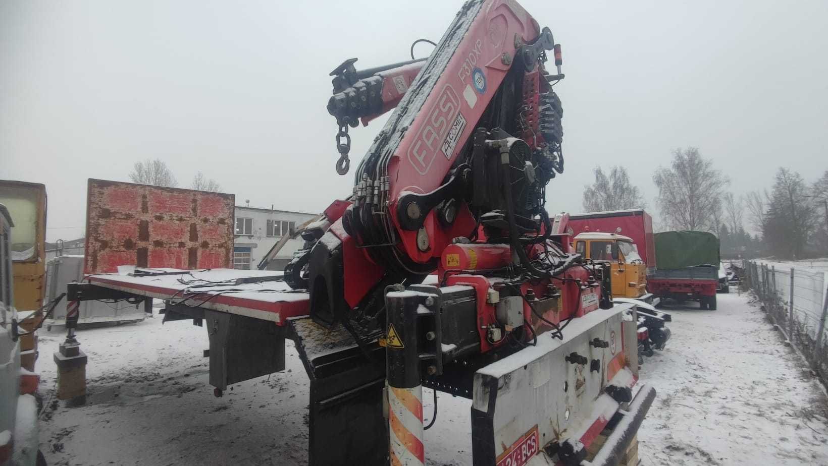 Fassi F310.26Zabudowa skrzyniowa skrzynia ładunkowa 6,5 metra