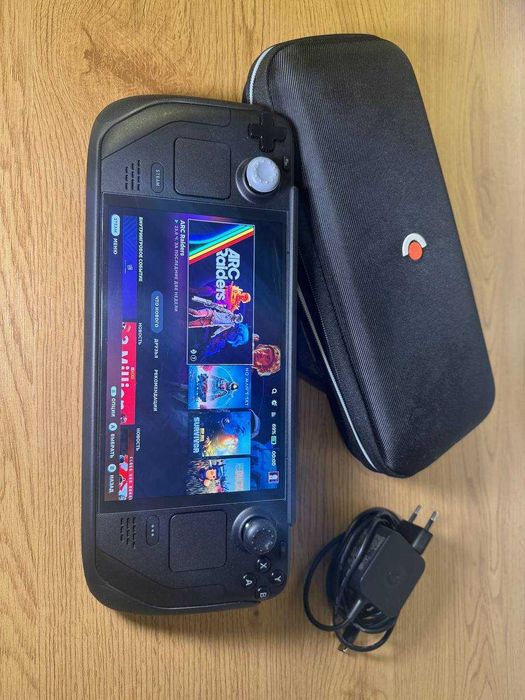 Steam Deck OLED 512GB + Кейс + Скло + Накладки на стики