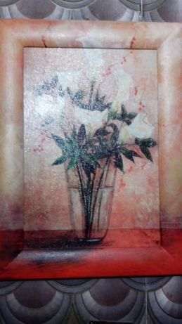 Картина ваза с цветами