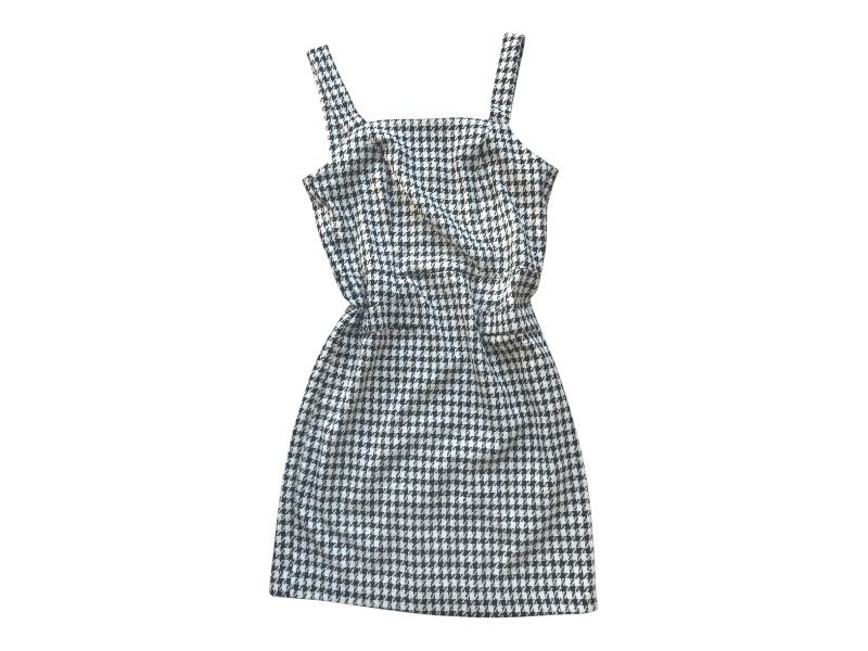 Sukienka mini pepitka mohito rozmiar 36 - ramiączka