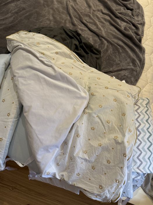 Постільна білизна дитяча, ковдра, подушки в ліжечко