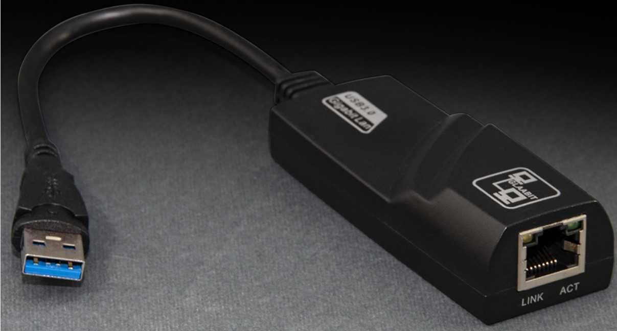 Зовнішний мережевий адаптер Frime USB 3.0 Gigabit Ethernet RTL8153