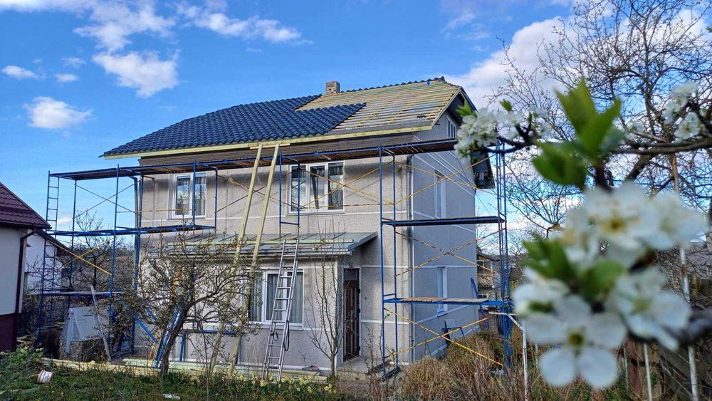 Дах. Будівництво, перекриття, ремонт дахів. Майстри-покрівельники.