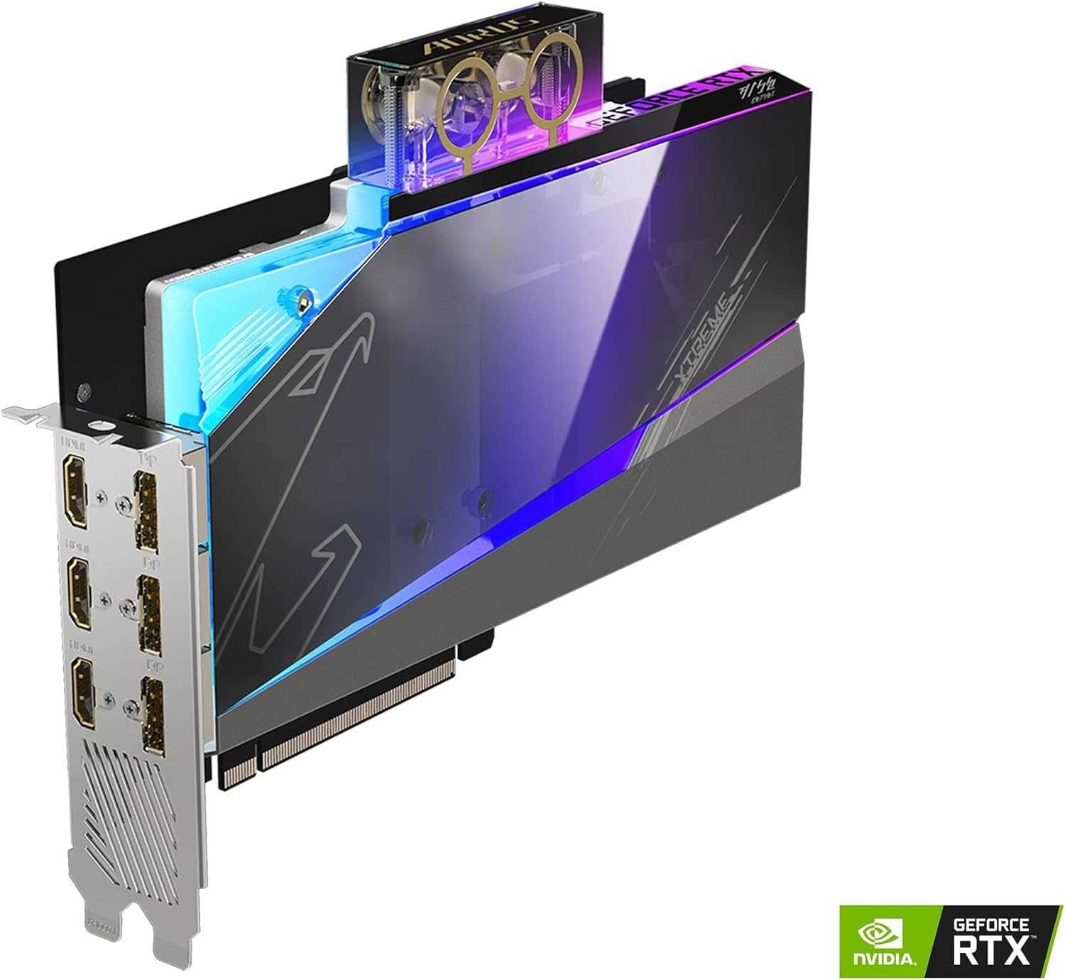 Видеокарта GIGABYTE AORUS GeForce RTX 3080 Xtreme Waterforce 10G