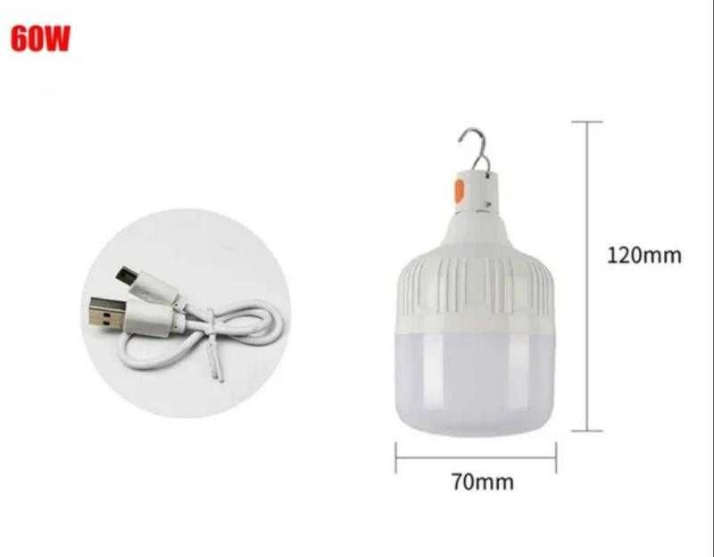 Лампа акумуляторна, перезаряджувана , ефективна при блекауті .