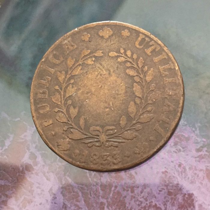 Pataco 1833 - D. Maria II