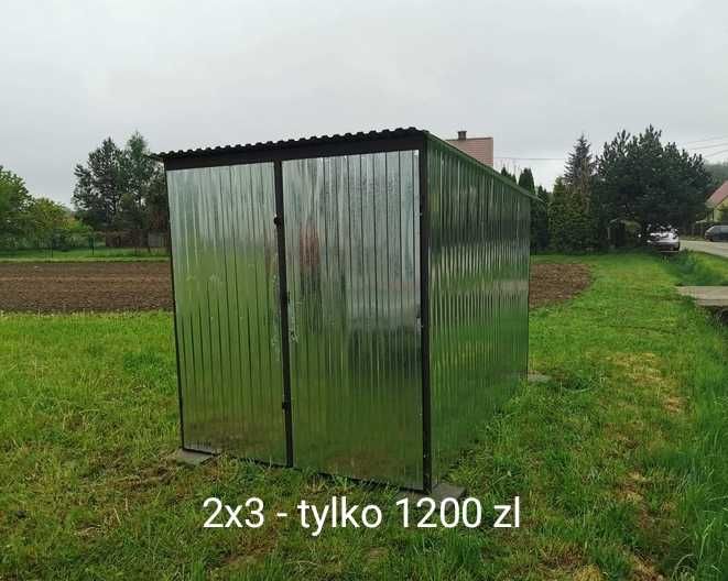 Garaze blaszane 2x3 - tylko 1200 zł
 Transport, montaż - cała polska